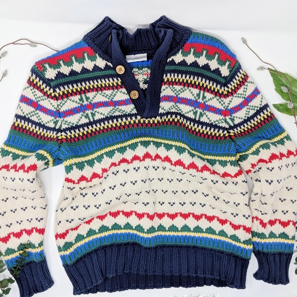 Hanna Andersson Other - HANNA ANDERSSON Nordic fair aisle sweater 0728